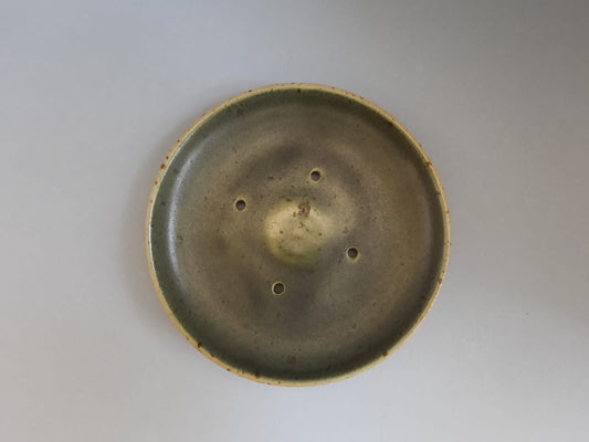 Soap Plate in Pyrite Sandstone - Handmade in France